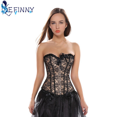 

Newest Novelty Sexy Women Lingerie Black Red Floral Lace Up Gothic Cummerbunds Female Slim Cummerbunds For Dress