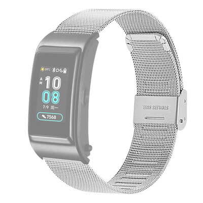 

〖Follure〗Replacement Stainless Steel Mesh Belt Wristband Strap For Huawei B5 Smart Watch