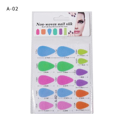 

Non-woven Silks for Nail Extension Nail Builder Gel Nail Art Forms for Acrylic Gel Extension Building Fiberglass Nails French Mani