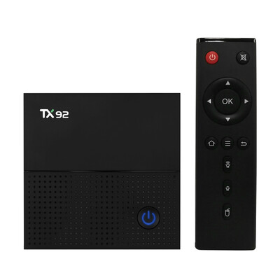 

TX92 Smart Android TV Box Android 71 Amlogic S912 KODI 176 Octa-core 64 Bit 3GB 32GB VP9 H265 UHD 4K 24G & 5G WiFi 1000M LAN