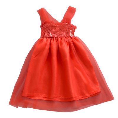 

Summer Baby Girl Princess Dresses lovely Sequins Sleeveless Ball Gown Dress Kids Dresses For Girls