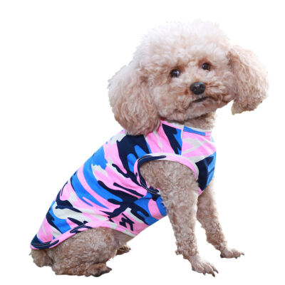 

Pet Dog Clothes Dog Vest Camouflage Clothing Coat Soft dog Shirt Yorkies Chihuahua Clothes T-shirt For dogs Cat Clothing