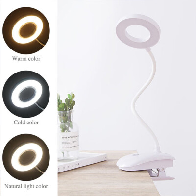 

8W Flexible USB Clamp Clip On LED Light Touch Reading Table Desk Bedside Night Lamp