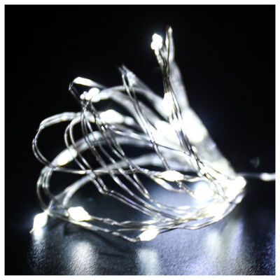 

2m Copper Wire LED String Lights Powered By Battery Waterproof Christmas Home Festival Party Lighting Decoration