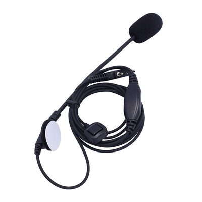 

Mini Wired Car Microphone External Mic PTT Portable Mic Replacement for Kenwood TYT Baofeng Two-way Radio