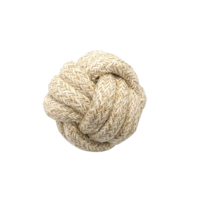 

Gobestart Pet Dog Chews Cotton Rope Knot Ball Grinding Teeth Odontoprisis Toy