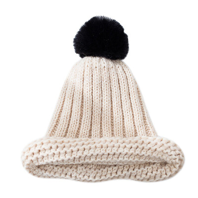 

Winter Warm Baby Hat Children Boy Girl Knitted Beanies Cap Crochet Thick Kid Hats
