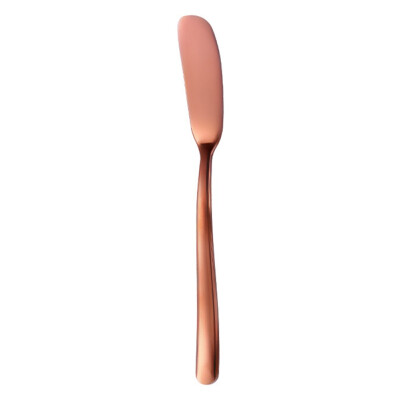 

Stainless Steel Butter Knife Cheese Dessert Jam Shedding Cream Gold Black Rose Gold Knives Western Cutlery Breakfast Tool