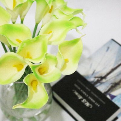 

Calla Lily Artificial Bridal Wedding Bouquet Head Real Touch Artificial Flower Wedding Decoration