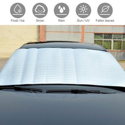 

147 X 70cm Universal Front Rear Window Glass Protective Dust Shield Anti Snow Car Windshield Cover