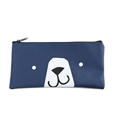 

Cartoon Simple Male And Female Primary And Middle School Students B6 Canvas Pencil Bag Storage Bag