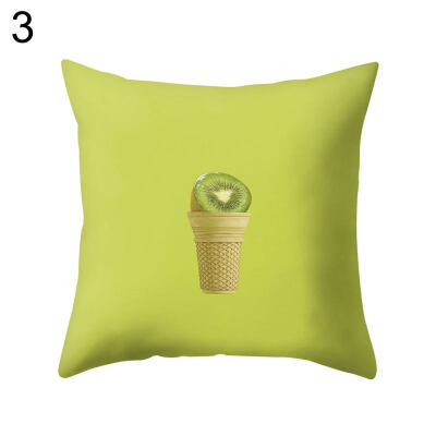 

Balloon Fruit Cactus Ice Cream Throw Pillow Case Cushion Cover Home Car Decor