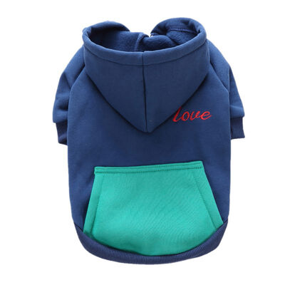 

Zip Sweater Pet Supplies Dog Clothes Autumn Sweaters Four Feet Pet Clothes
