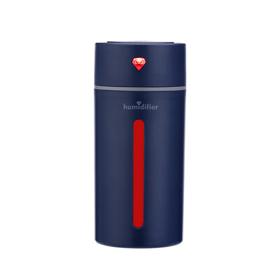 

Diamond Cup Ultrasonic Humidifier Air Purifier with LED Lights 250ML Mini USB Nebulizer Car Aroma Diffuser Mist Maker