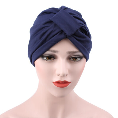 

NEW Turban Style Head Wrap Head cover Hat Bandana Scarf Hair Loss Cap