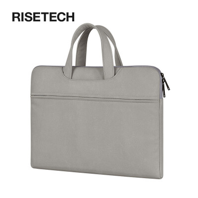 

RISETECH 133inch Waterproof PU Leather Laptop bag handbag for Women&Men Laptop Sleeve Case Bag for Macbook Dell Asus HP Ac