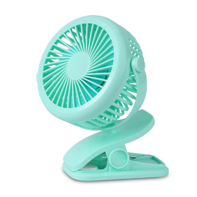 

2019 New USB 5V 5W Home Appliances Portable USB Charging Fan With Clip For Bedside Baby Stroller