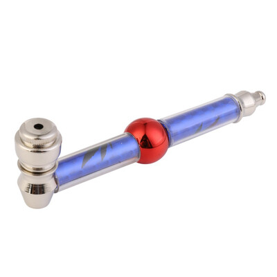 

120MM Metal Smoking Pipe Tobacco Pipe Cool Skull Head Style Cigarette Container Herb Grinder Mesh Filter Dropshipping Weed