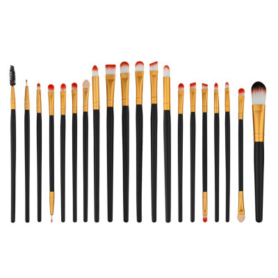 

20pcs Eyeshadow Eyeliner Eyebrow Eyelash Brush Lip Contour Brushes Set Kit Eye Makeup Brush Set Pro Foundation Makeup Tools