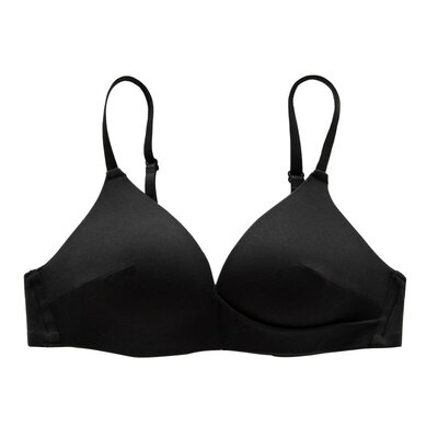 

Fashion Sexy Bra Thin Smooth Bras For Women Solid Triangle Cup Lingerie Seamless Wireless Push Up Bra Beautiful Back Bralette