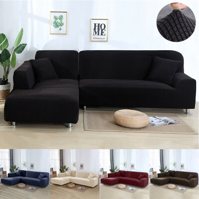 

Shape Sofa Covers Sectional Sofa Cover 2 Pcs Stretch Sofa Slipcovers for -Shape Cushion Protectors Sofa Cover