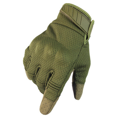 

Tactical Gloves Men Breathable Full Finger Gloves Touch Screen Hard Knuckle Outdoor Motorcycle Cycling Climbing Anti-skid Gloves