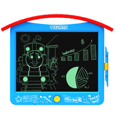

Thomas&friends THOMAS & FRIENDS smart LCD tablet TH1703 electronic graffiti light small blackboard childrens drawing board 85 inches yellow