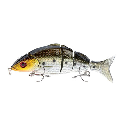 

125cm 5" 21g Bionic Multi Jointed Fishing Lure Lifelike Hard Bait Swimbait