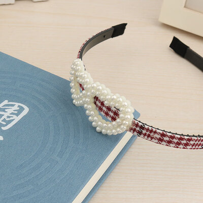 

Women Pearl Leaves Headband Bride Wedding Party Headhoop Ladies Girl Headdress Beach Headwear Cute Hair Accessories