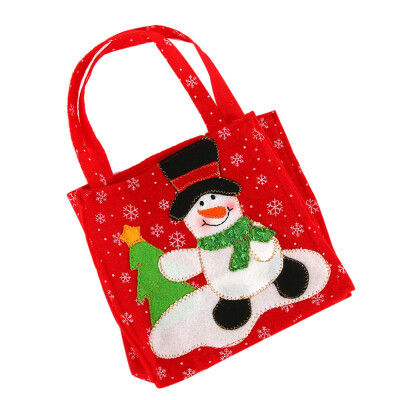 

〖Follure〗Christmas Candy Bag Santa Claus Snowmen Gift Bag Children Storage Bag