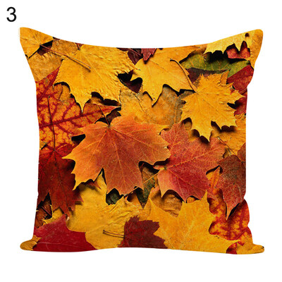 

Maple Leaves Square Throw Pillow Case Cushion Cover Home Sofa Bed Car Decor