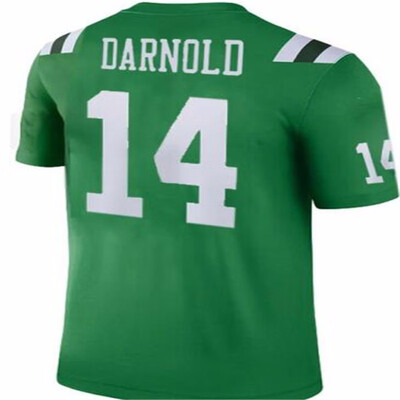 

New 14 Sam Darnold York Jets Draft First Round Pick Jersey Mens 33 Jamal Adams Football Jerseys Green White