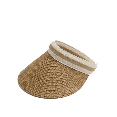 

Outdoor straw-knitted tourist sunshade hat sunscreen