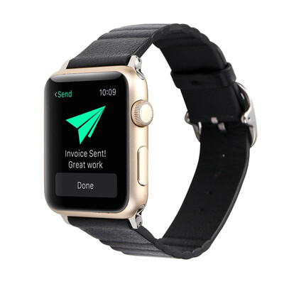 

〖Follure〗Leather Watch Strap Bracelet Wrist Band For Apple Watch 12 38MM