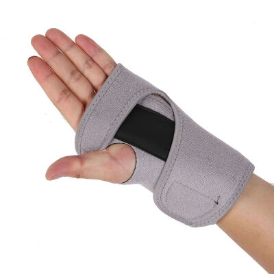 

Useful Splint Sprains Arthritis Band Belt Carpal Tunnel Hand Wrist Support Brace Solid Black Outdoor Band Belt