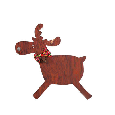 

Christmas Wooden Elk Ornaments Christmas Decoration Hanging Ornaments Childrens Gifts For Home Shopping Malls Festive Pendant