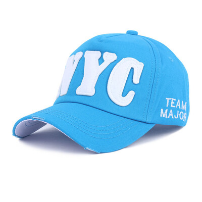 

Baseball caps NYC letters Cap spring&autumn mens&womens hats summer couples outdoor sun visor tourism