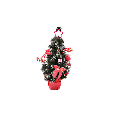 

Toponeto Artificial Tabletop Mini Christmas Tree Decorations Festival Miniature Tree 30cm