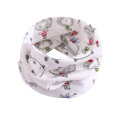

New Cotton Baby Scarf Baby Bibs Boys Girls Burp Cloths Baberos Lovely Kids Collars O Ring Neckerchief 0-12Y