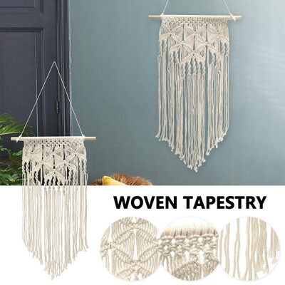 

Handcraft Decor Macrame Wall Hanging Woven Wall Art Macrame Tapestry