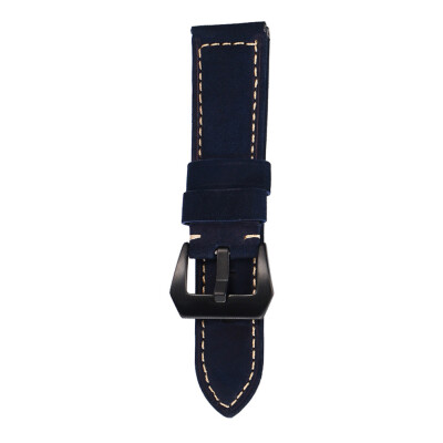 

〖Follure〗Leather Padded Replacement Watch Band Buckle Wrist Band Strap 22 MM