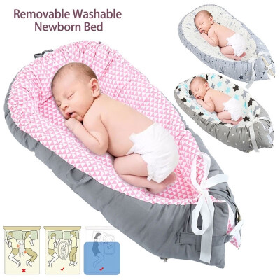 

Portable Washable Newborn Bed Crib Cot Bed Removable Cover Sleeper Toddler Uterine Bionic Bed