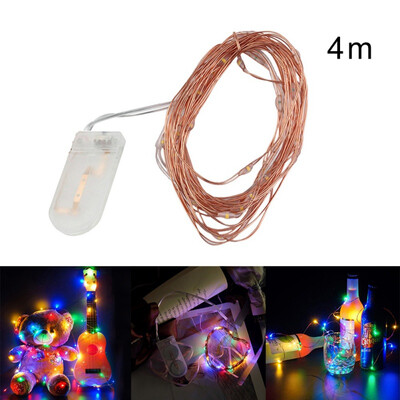 

Fairy Lights Copper Wire LED String Lights Battery Operated Decorative For Home Garden Party Bars Indoor Outdoor Decorations
