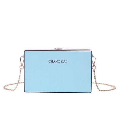 

Tailored Womens 2019 New Personality Single Shoulder Chain Wild Messenger Bag