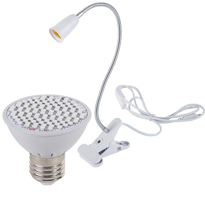 

Gobestart E27 106 Led Grow Light Hydroponic Lighting With Clip Plants Lamps For Flower