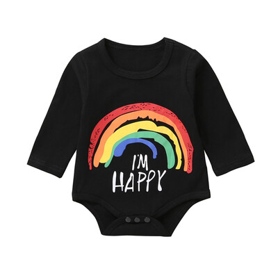 

Cute Autumn Infant Baby Long Flare Sleeve Flower Print Rompers Kids Girls Bodysuit Jumpsuit Clothes