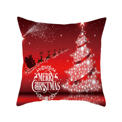 

Tailored Merry Christmas Super Soft Square Throw Pillow Pillow Cover 45x45cm Home Decor