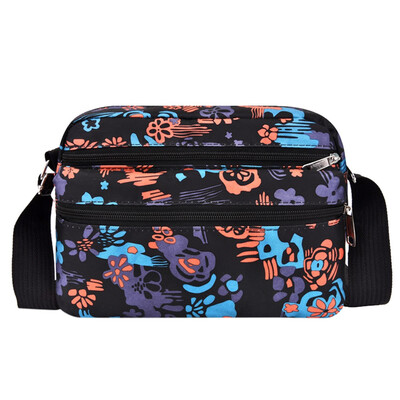 

Tailored Women Printed Nylon Bag Casual Shoulder Messenger Bag Fashion Mobile Phone Bag