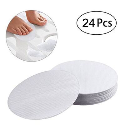 

12 Safety T-Strips Clear Non-Slip Applique Mat Stickers Bath Tub & Shower 15