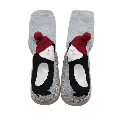 

Small Infant Socks Cotton Socks Kids Baby Cartoon Pattern Anti-slip Socks  M L
